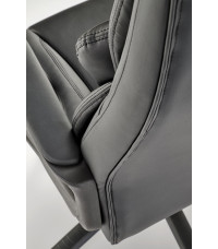 MARIO fotel gabinetowy czarny