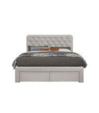 MARISOL 160 cm łóżko beżowy (4p1szt)