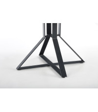 MERCY stół rozkładany, blat - dąb złoty, nogi - czarny (2p1szt)