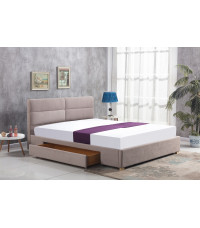 MERIDA łóżko z szufladą beżowy (2p1szt)