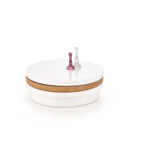 MICHELLE ława biały / dąb złoty (1p1szt)