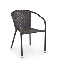 MIDAS krzesło ciemny brąz (1p1szt)