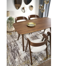 MIGUEL stół, blat - orzechowy, noga - orzechowy (1p1szt)