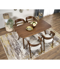 MIGUEL stół, blat - orzechowy, noga - orzechowy (1p1szt)