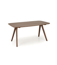 MIGUEL stół, blat - orzechowy, noga - orzechowy (1p1szt)