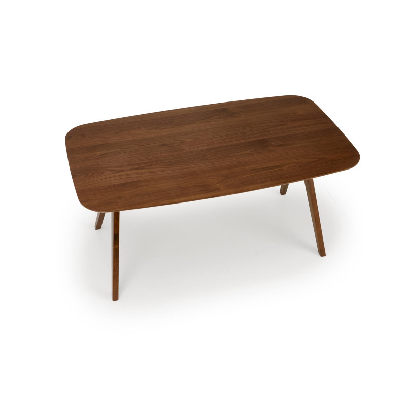 MIGUEL stół, blat - orzechowy, noga - orzechowy (1p1szt)