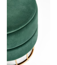 MINTY pufa ciemny zielony / złoty (1p1szt)