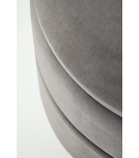 MINTY pufa popielaty / złoty (1p1szt)