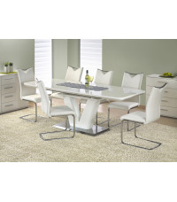 MISTRAL stół biały połysk (3p1szt)