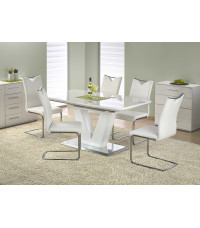 MISTRAL stół biały połysk (3p1szt)