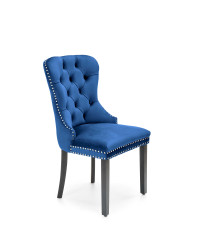 MIYA krzesło czarny / tap: granatowy (1p2szt)