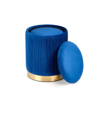 MONTY zestaw 2 puf, granatowy (1p1kpl)