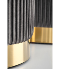 MONTY zestaw 2 puf, popielaty (1p1kpl)