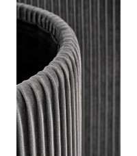 MONTY zestaw 2 puf, popielaty (1p1kpl)