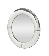 MOON lustro ścienne, srebrny (1p1szt)