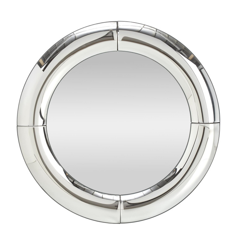 MOON lustro ścienne, srebrny (1p1szt)