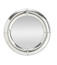 MOON lustro ścienne, srebrny (1p1szt)