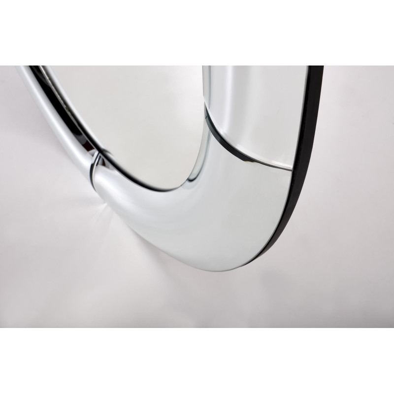 MOON lustro ścienne, srebrny (1p1szt)