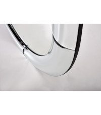 MOON lustro ścienne, srebrny (1p1szt)