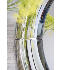 MOON lustro ścienne, srebrny (1p1szt)