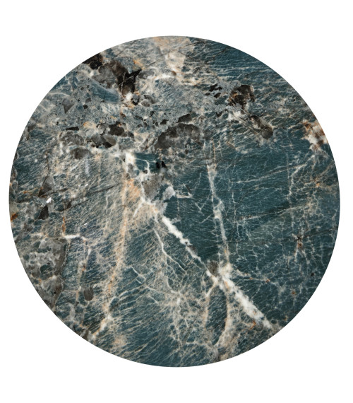 MORENA ława zielony marmur / czarny / złoty (1p1szt)