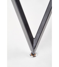 MOZAMBIK stół, blat - dab złoty, stelaż - czarny (2p1szt)