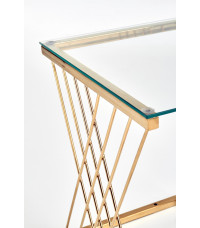 NANCY ława złoty / transparentny (2p1szt)