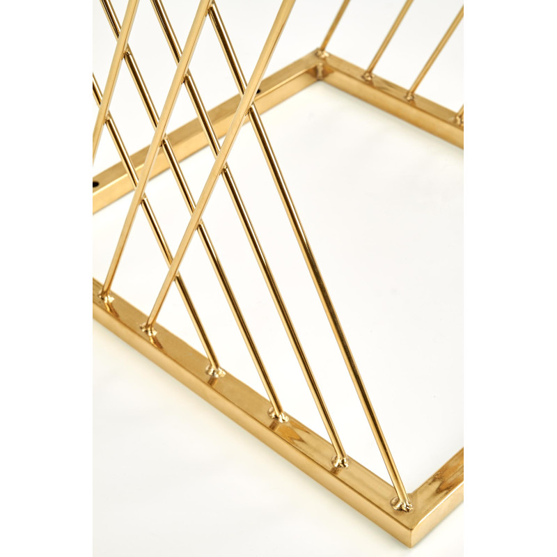 NANCY ława złoty / transparentny (2p1szt)