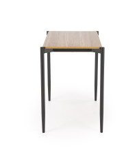 NANDO zestaw stół + 2 krzesła, naturalny / czarny (1p1szt)