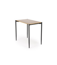 NANDO zestaw stół + 2 krzesła, naturalny / czarny (1p1szt)