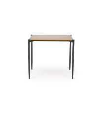 NANDO zestaw stół + 2 krzesła, naturalny / czarny (1p1szt)