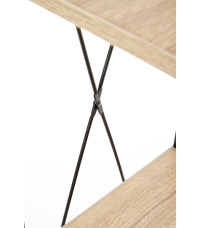 NARVIK REG1 czarny / dąb sonoma (1p1szt)