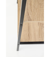 NARVIK REG2 czarny / dąb sonoma (1p1szt)