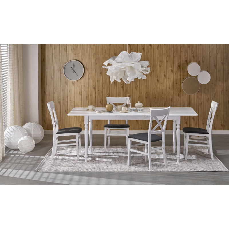 NELSON stół rozkładany, biały (1p1szt)