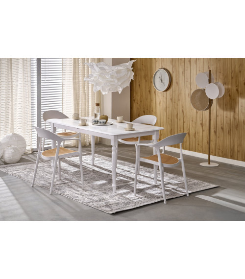 NELSON stół rozkładany, biały (1p1szt)