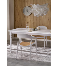 NELSON stół rozkładany, biały (1p1szt)