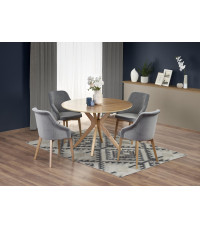 NICOLAS stół okrągły dąb naturalny (1p1szt)