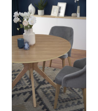 NICOLAS stół okrągły dąb naturalny (1p1szt)