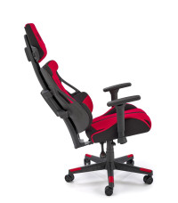 NITRO 2 fotel gabinetowy tkanina, czerwony / czarny (1p1szt)