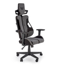 NITRO 2 fotel gabinetowy tkanina, popielaty / czarny (1p1szt)