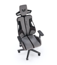 NITRO 2 fotel gabinetowy tkanina, popielaty / czarny (1p1szt)