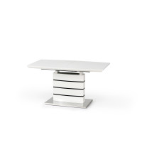 NORD stół biało-czarny (3p1szt)