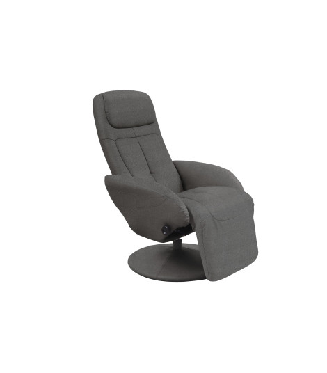 OPTIMA 2 recliner popielaty tkanina