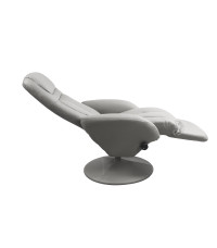 OPTIMA recliner popielaty