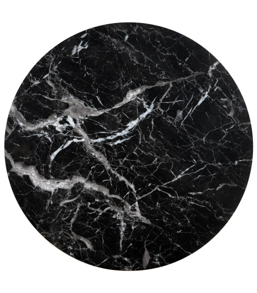 OREO zestaw dwóch ław czarny marmur / czarny (1p1szt)