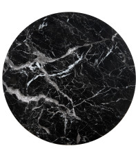 OREO zestaw dwóch ław czarny marmur / czarny (1p1szt)