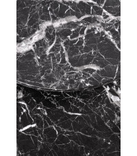 OREO zestaw dwóch ław czarny marmur / czarny (1p1szt)