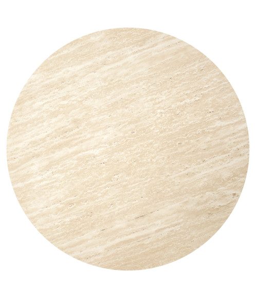 OREO zestaw dwóch ław, trawertyn / biały  (1p1szt)