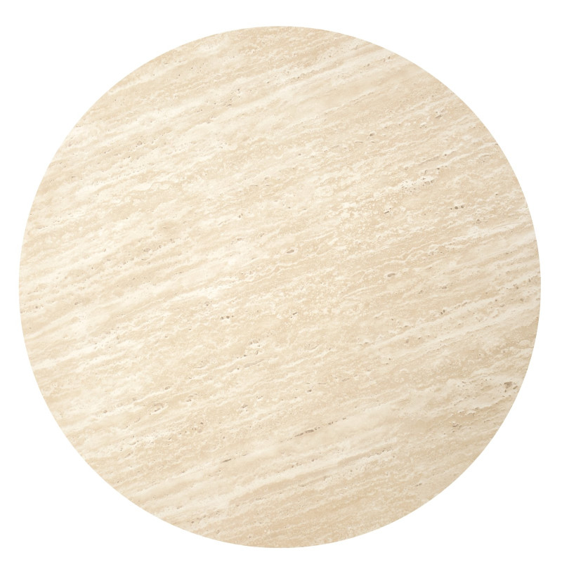 OREO zestaw dwóch ław, trawertyn / biały  (1p1szt)