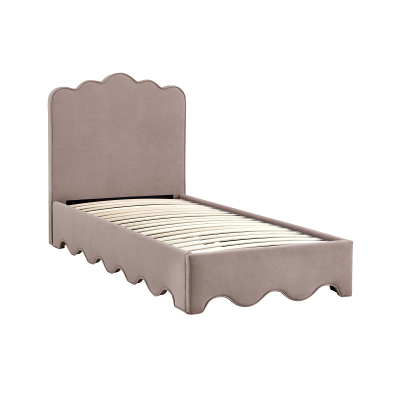 ORSO łóżko beżowy (2p1szt)